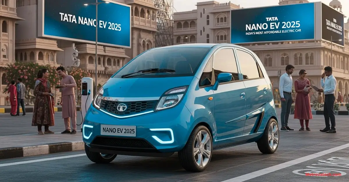 Tata Nano EV 2025 India’s Most Affordable Electric Car Is Back with Modern Tech & EV Power